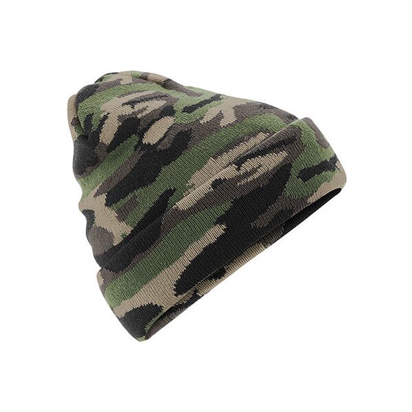 Camo Cuffed Beanie