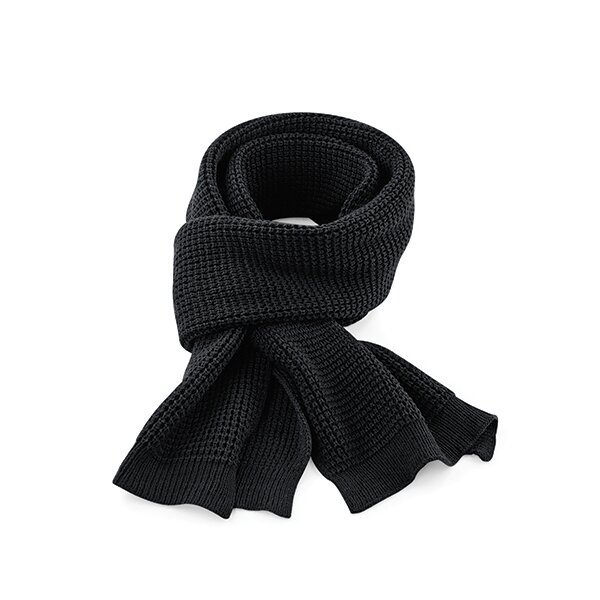 Classic Waffle Knit Scarf