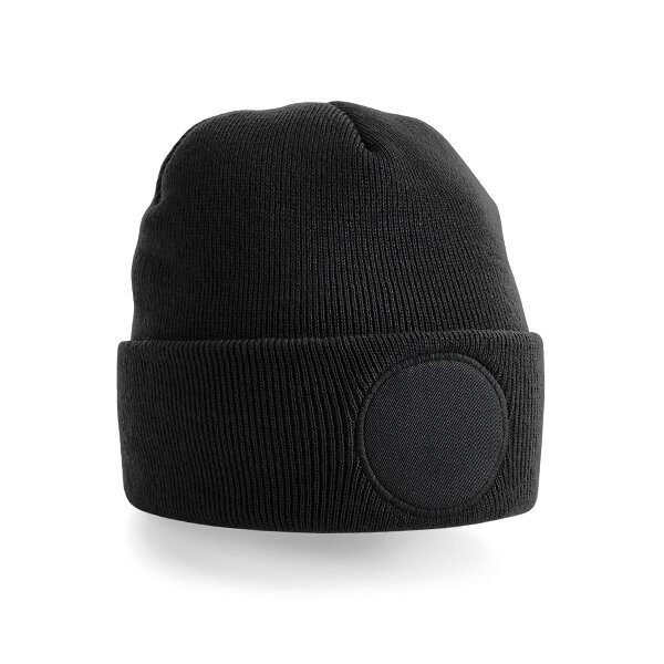 Circular Patch Beanie