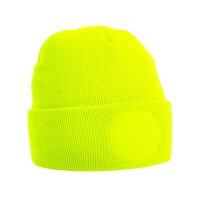 Circular Patch Beanie