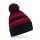 Striped Fan Beanie