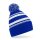 Striped Fan Beanie