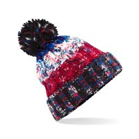 Corkscrew Pom Pom Beanie