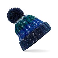 Corkscrew Pom Pom Beanie