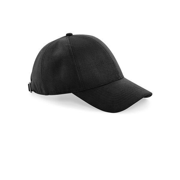 Faux Suede 6 Panel Cap