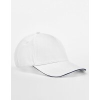 EarthAware® Classic Organic Cotton 5 Panel Cap - Sandwich Peak