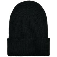 Recycled Yarn Ribbed Knit Beanie