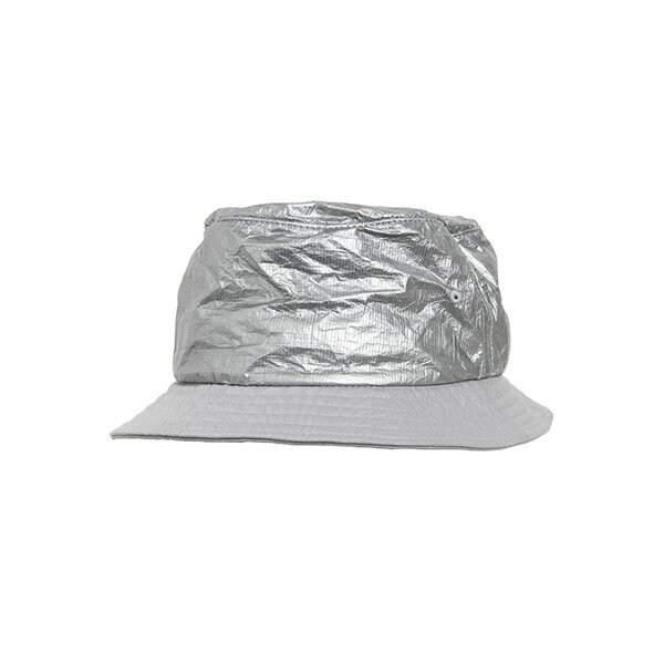 Crinkled Paper Bucket Hat
