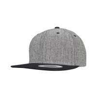 Melange Solid Snapback