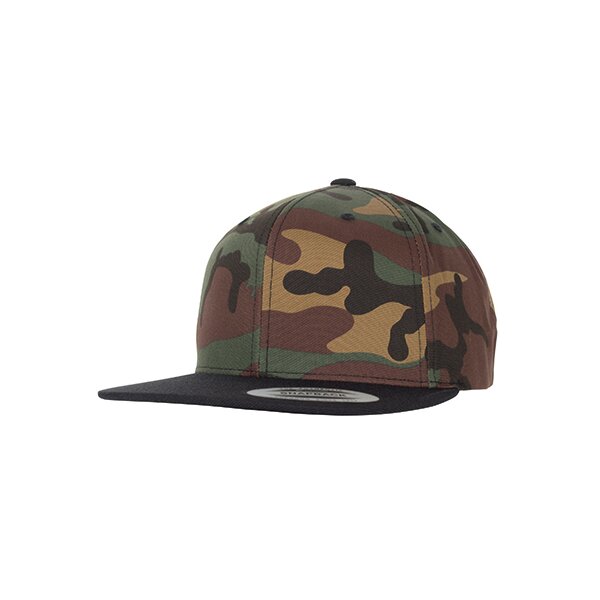 Classic Snapback 2-Tone Camo Cap