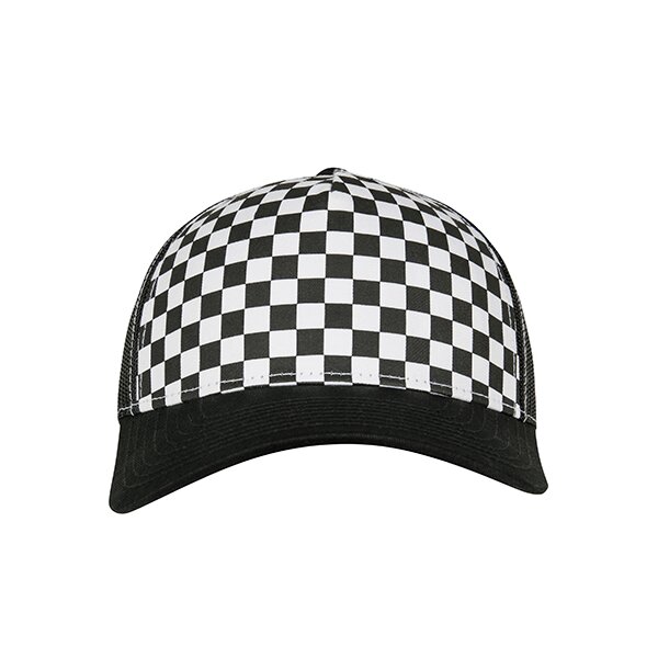 Checkerboard Retro Trucker