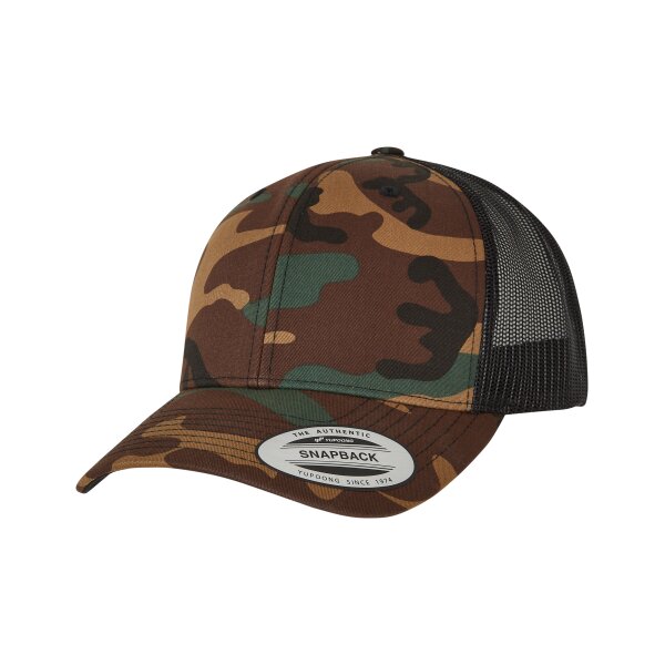 Retro Trucker Camo Cap