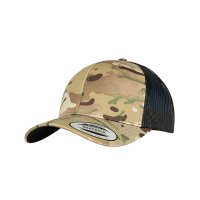 Retro Trucker Multicam Cap