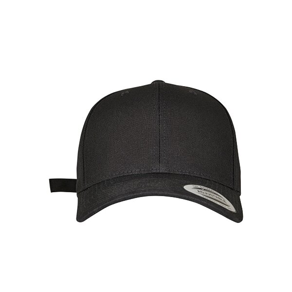 6-Panel Curved Metal Snap Cap