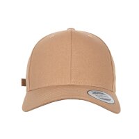 6-Panel Curved Metal Snap Cap