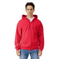 Softstyle® Midweight Fleece Adult Full Zip Hooded Sweatshirt