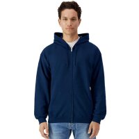Softstyle® Midweight Fleece Adult Full Zip Hooded Sweatshirt