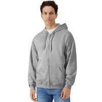 Softstyle® Midweight Fleece Adult Full Zip Hooded Sweatshirt