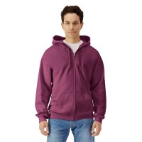 Softstyle® Midweight Fleece Adult Full Zip Hooded Sweatshirt