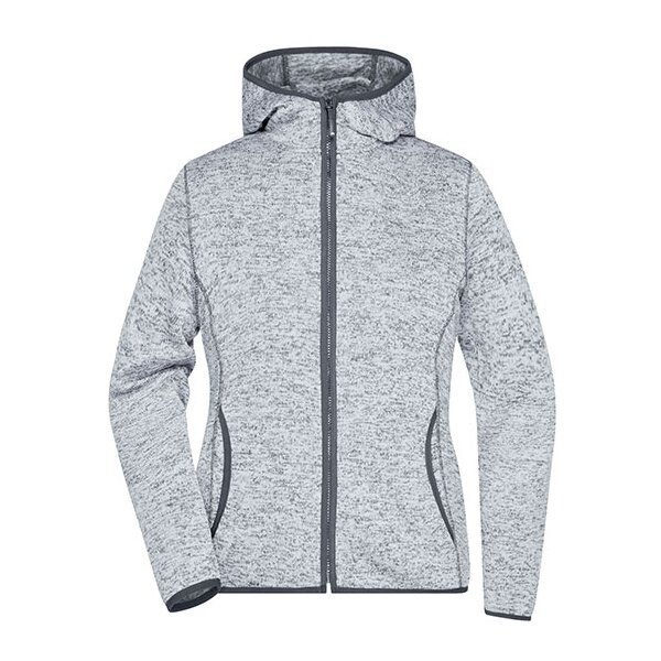 Ladies´ Knitted Fleece Hoody