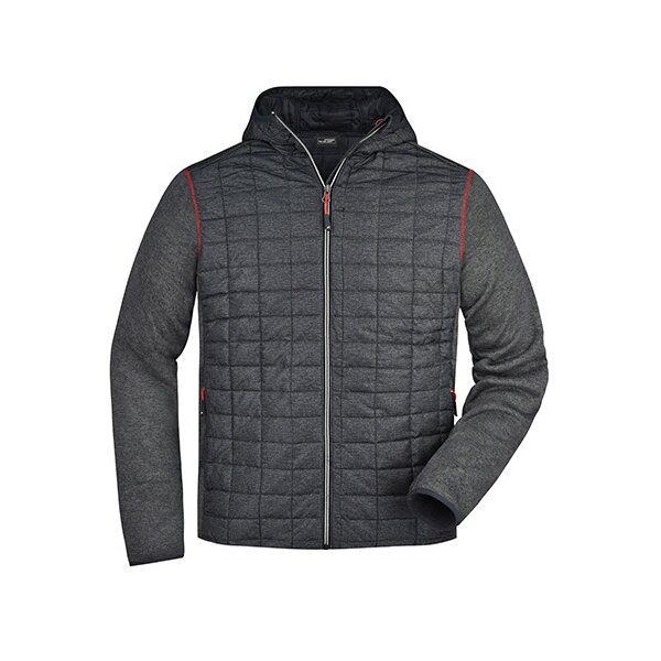 Men´s Knitted Hybrid Jacket