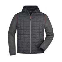 Men´s Knitted Hybrid Jacket