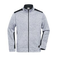 Men´s Knitted Workwear Fleece Jacket -STRONG-