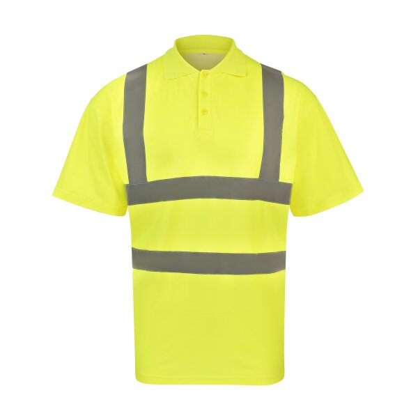 High-End Polycotton Hi-Vis Polo Shirt Cambridge