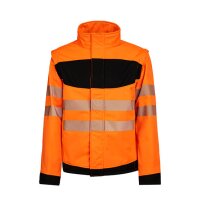 EOS Hi-Vis Workwear Softshell Jacket With Printing Area