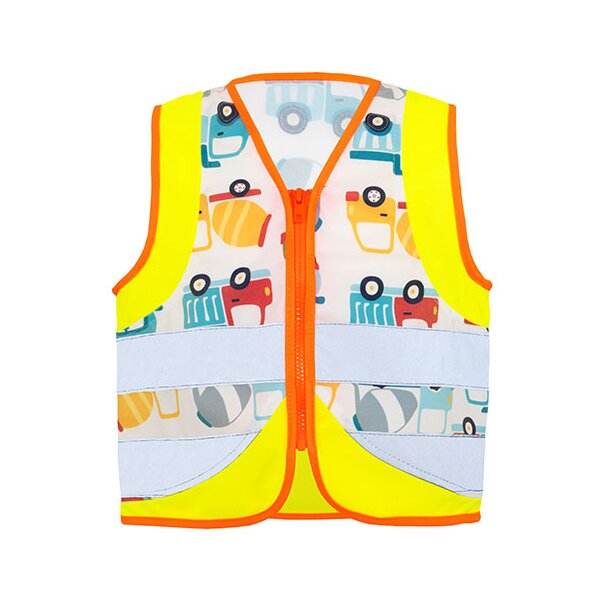 Children´s Safety Vest Action Vehicle Fun CO² Neutral