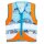Children´s Safety Vest Action Vehicle Fun CO² Neutral