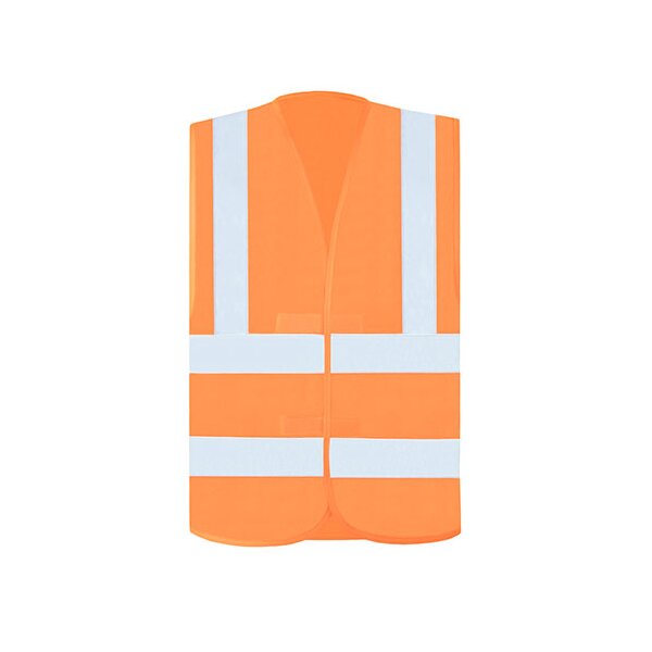 Hi-Vis Safety Vest With 4 Reflective Stripes Hannover