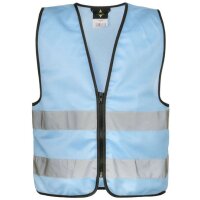 Kids´ Hi-Vis Safety Vest With Front Zipper Aalborg