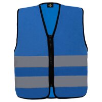 Kids´ Hi-Vis Safety Vest With Front Zipper Aalborg