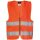 Kids´ Hi-Vis Safety Vest With Front Zipper Aalborg