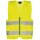 Kids´ Hi-Vis Safety Vest With Front Zipper Aalborg