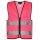Kids´ Hi-Vis Safety Vest With Front Zipper Aalborg