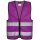 Kids´ Hi-Vis Safety Vest With Front Zipper Aalborg