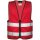 Kids´ Hi-Vis Safety Vest With Front Zipper Aalborg