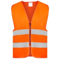Hi-Vis Safety Vest Cologne With Front Zipper
