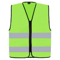 Hi-Vis Safety Vest Cologne With Front Zipper