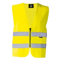 Hi-Vis Safety Vest Cologne With Front Zipper