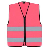 Hi-Vis Safety Vest Cologne With Front Zipper