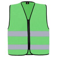 Hi-Vis Safety Vest Cologne With Front Zipper