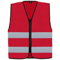 Hi-Vis Safety Vest Cologne With Front Zipper