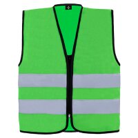 Hi-Vis Safety Vest Cologne With Front Zipper