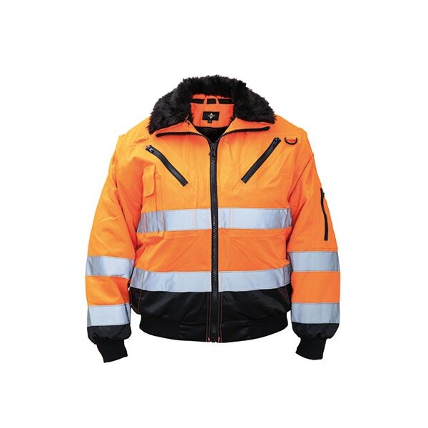Robust 4-in-1 Hi-Vis Pilot Jacket Oslo
