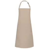 Latzschürze Basic mit Tasche und Schnalle