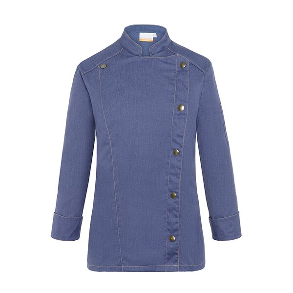 Damen Kochjacke Jeans-Style