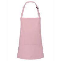 Kurze Latzschürze Basic mit Schnalle und Tasche